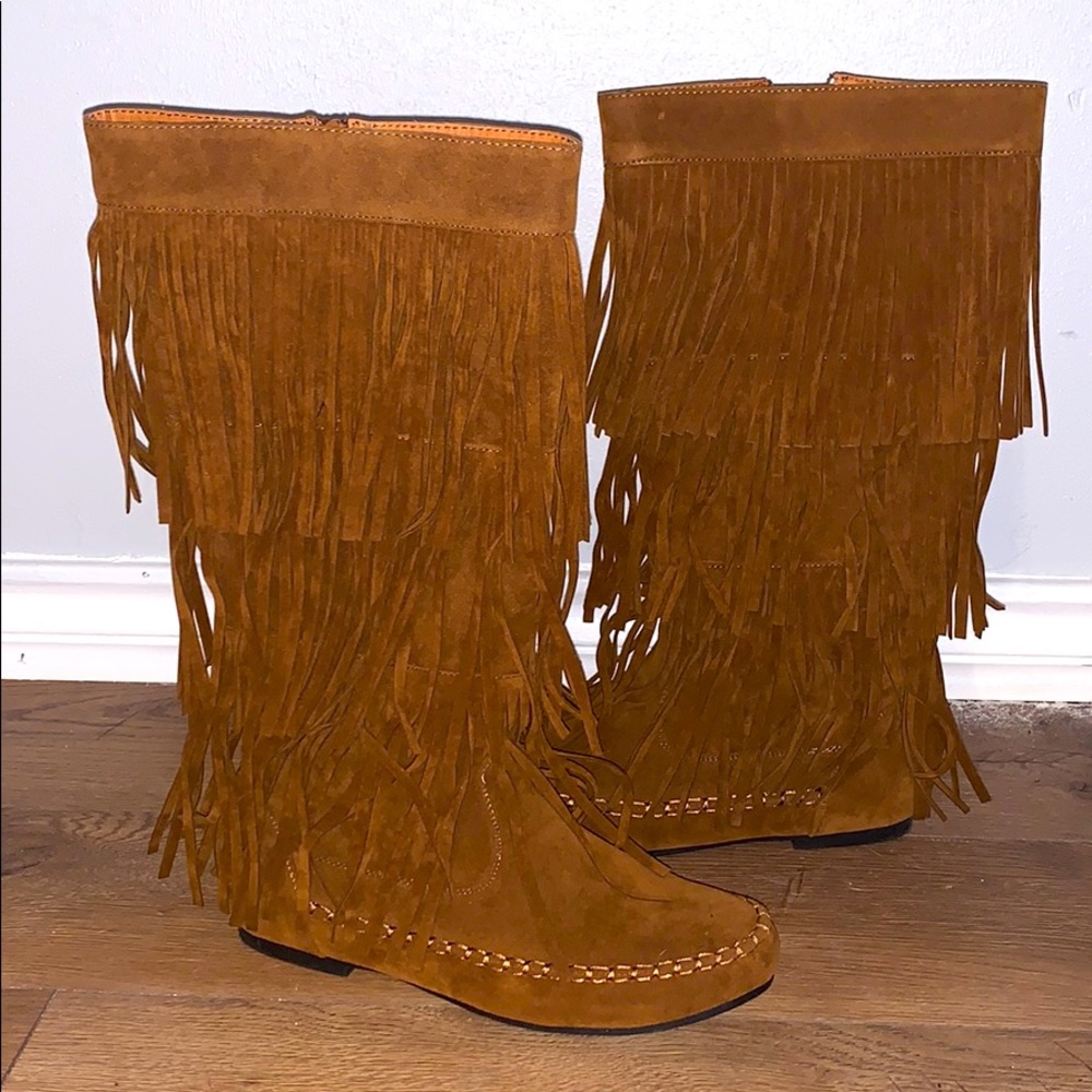Fringe Boots